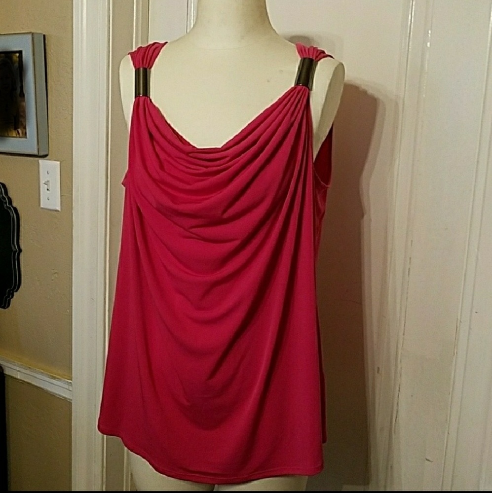 Pink slinky tank